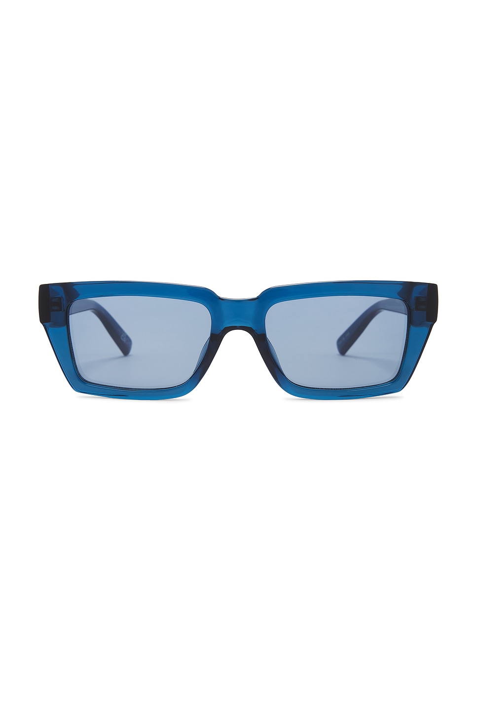 Le Specs Nocturnal Habit Sunglasses in Midnight & Midnight  display picture 2