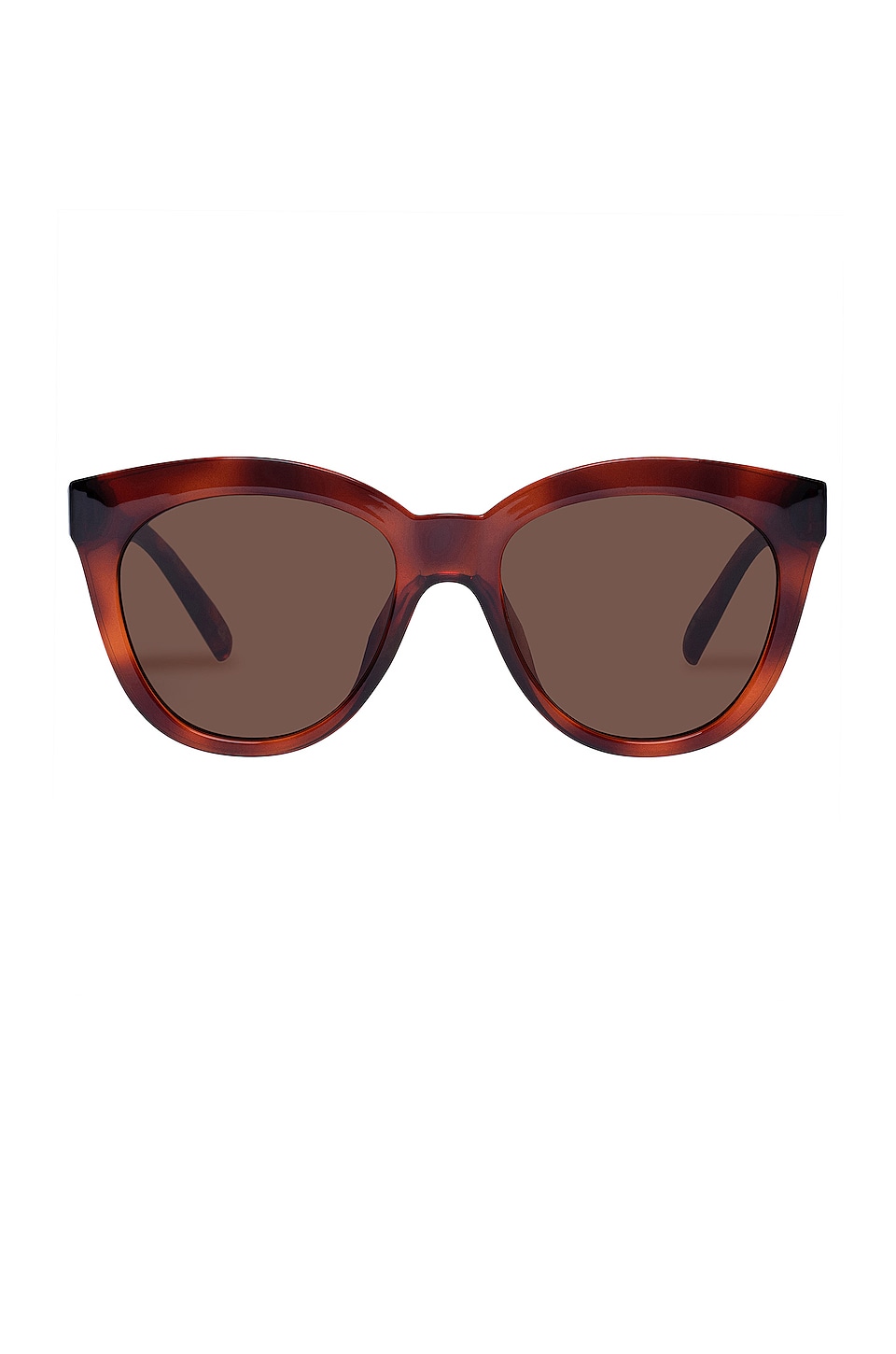 Le Specs Resumption Sunglasses in Toffee Tort | REVOLVE