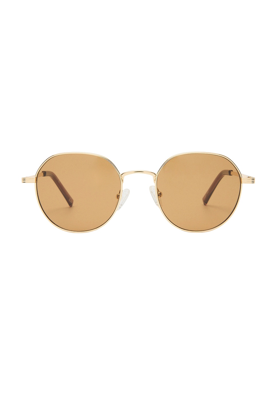 Le Specs サングラス - Gold & Light Brown Mono | REVOLVE