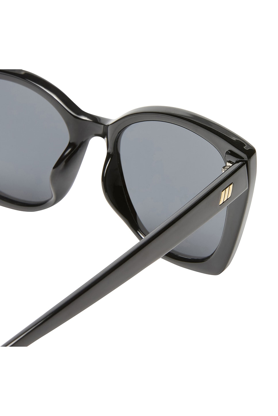 Le Specs Incantation サングラス Incantation Black Female Square Sunglasses | Le Specs
