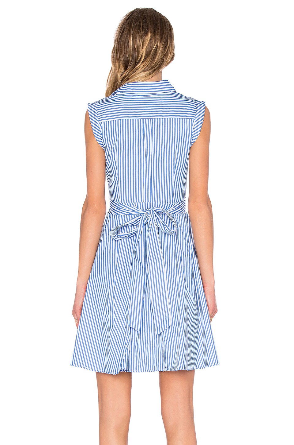 Lucy Paris Button Up Dress in Pinstripe REVOLVE