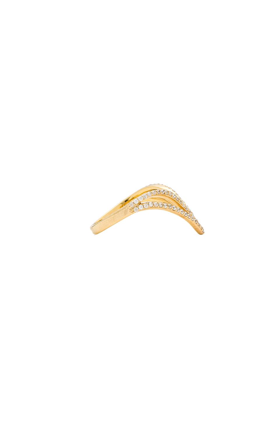 Lucky Star Vela Ring in Gold