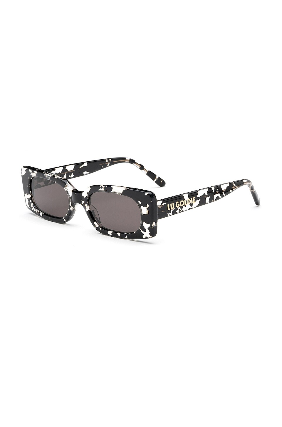 Lu Goldie Salome Sunglasses in Dalmation