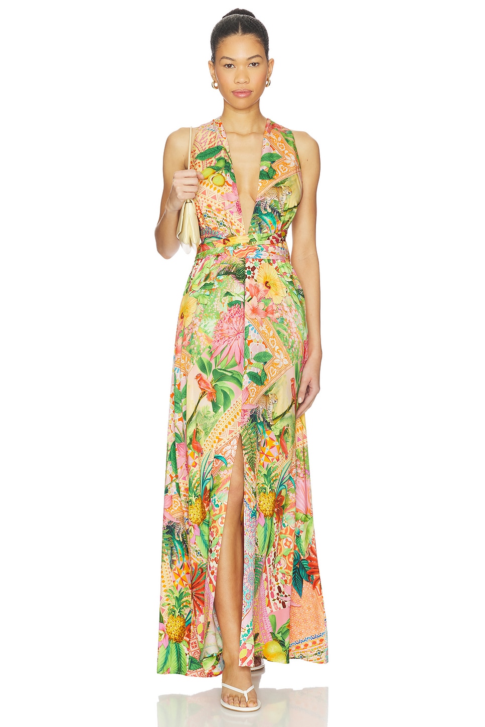cream linen maxi dress Two large pockets dress cream linen dress maxi dress long dress (889)