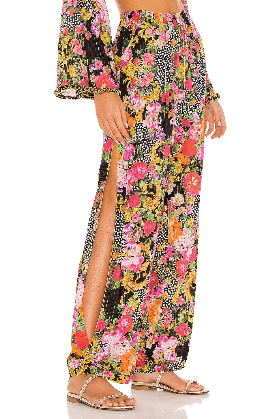 Luli Fama Forever Yours Pant in Black