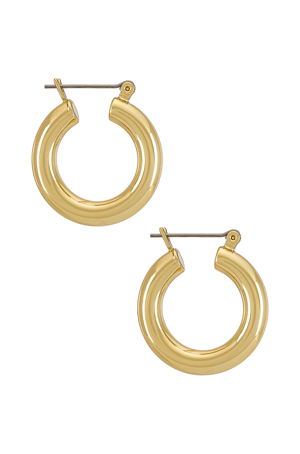 Luv AJ Baby Amalfi Tube Hoops in Gold