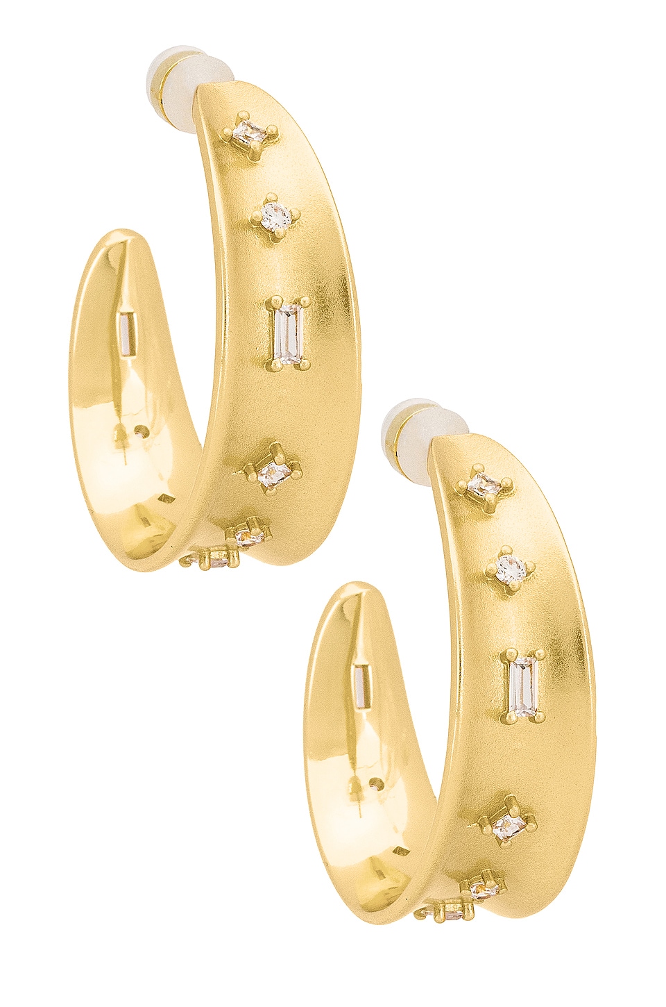 Image 1 of The Mixte Statement Hoops in Gold