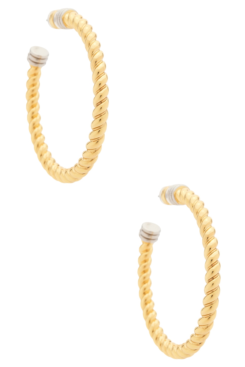 The Xl Sierra Rope Hoops Eaarring