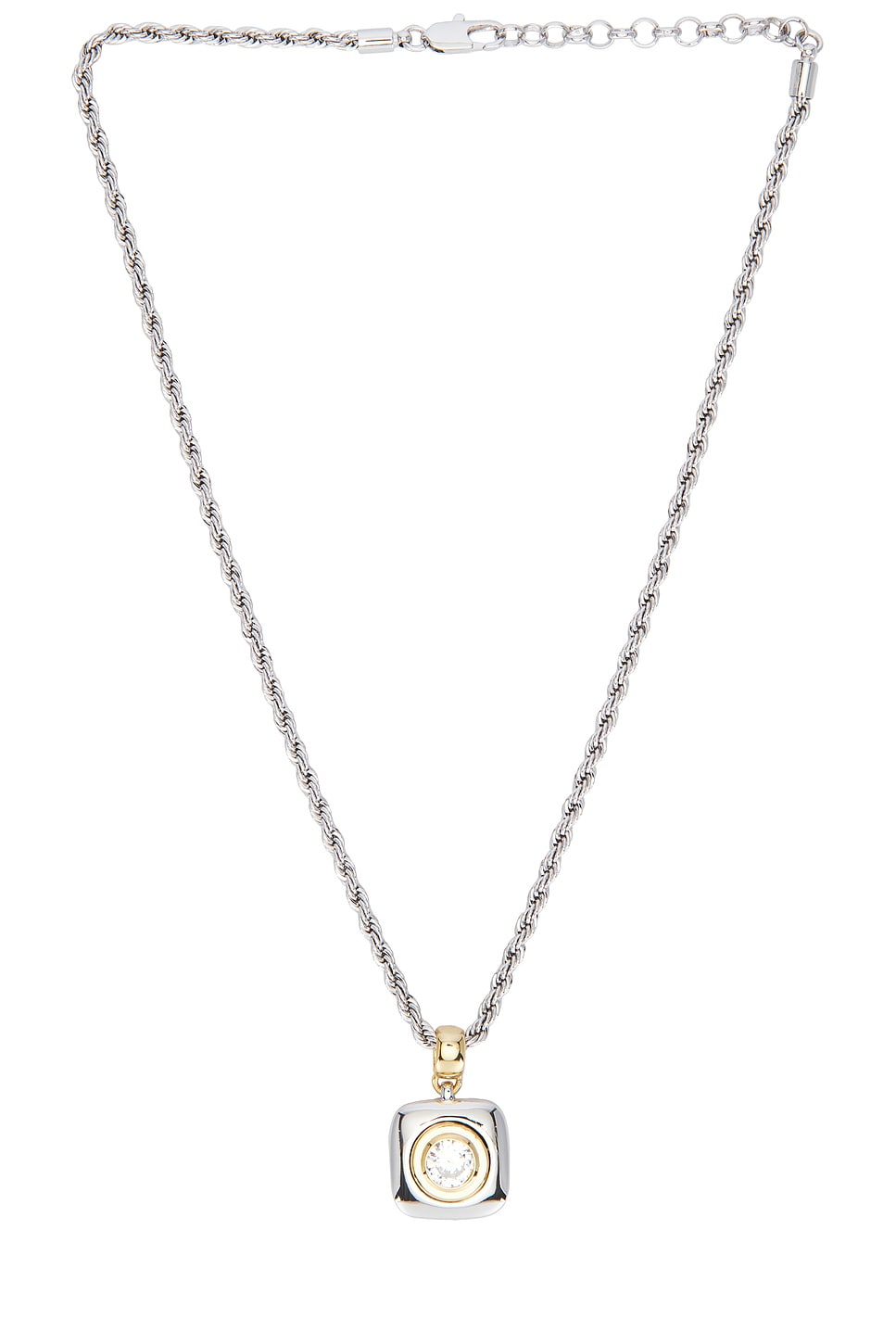 The Luna Bezel Pendant Necklace