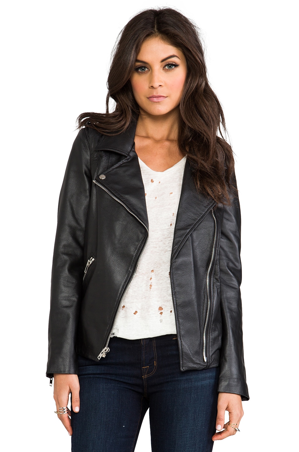 aj leather jacket