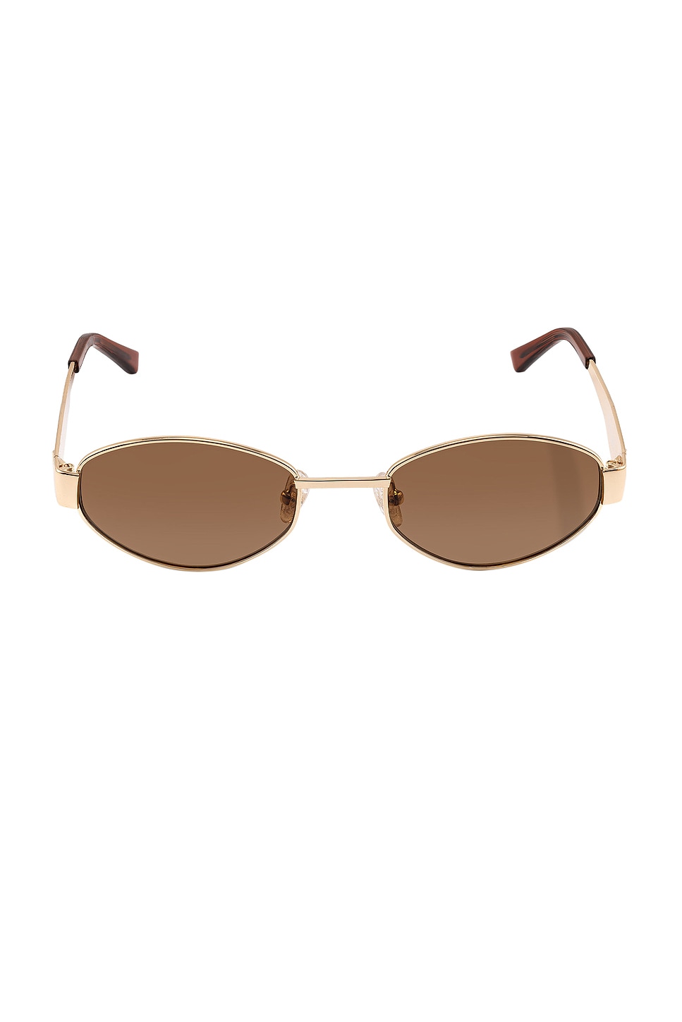 Luv Lou — СОЛНЦЕЗАЩИТНЫЕ ОЧКИ BOSTON · Gold Brown Mono Polarised