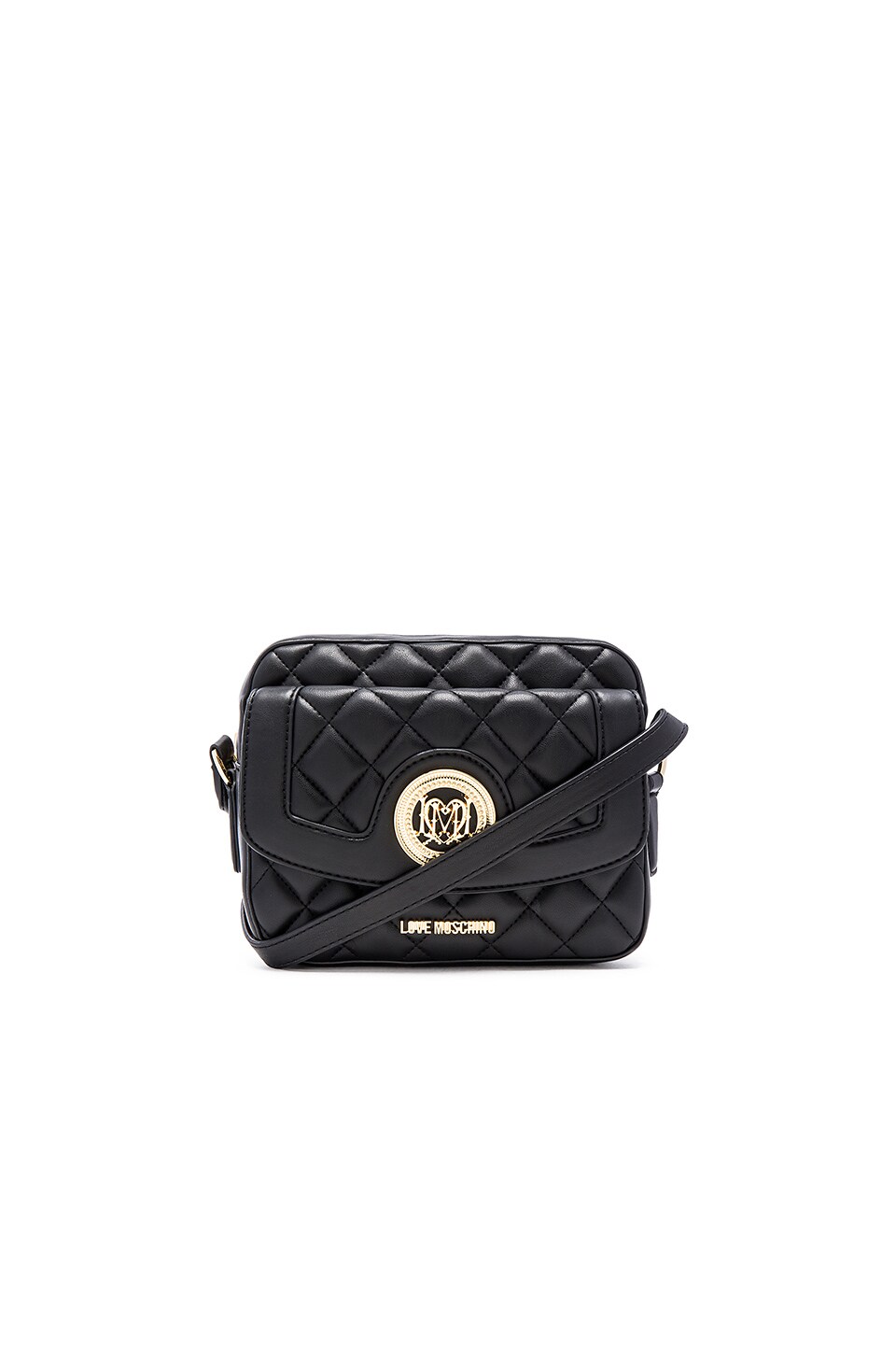 Love Moschino Quilted Crossbody in Black REVOLVE