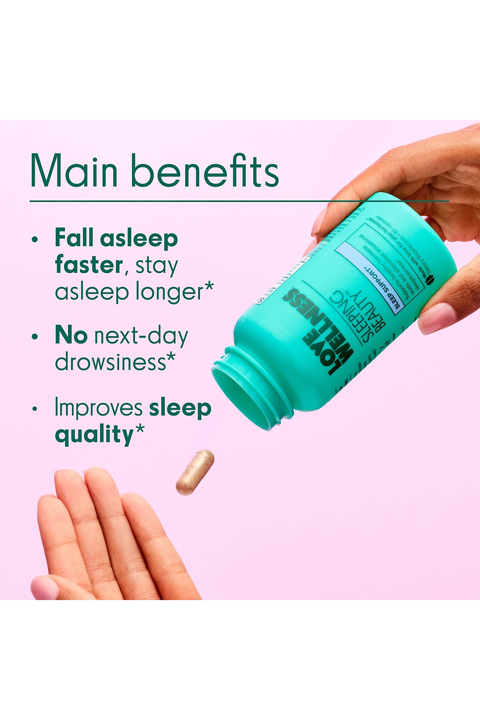 Sleeping Beauty Capsules: Sleep Support* - thumbnail 3