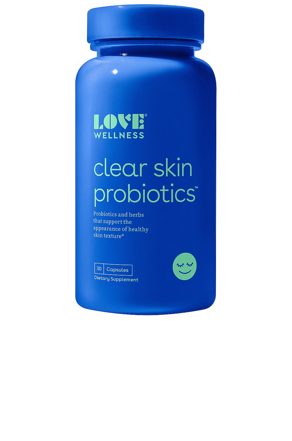 Love Wellness Clear Skin Probiotics Capsules Revolve