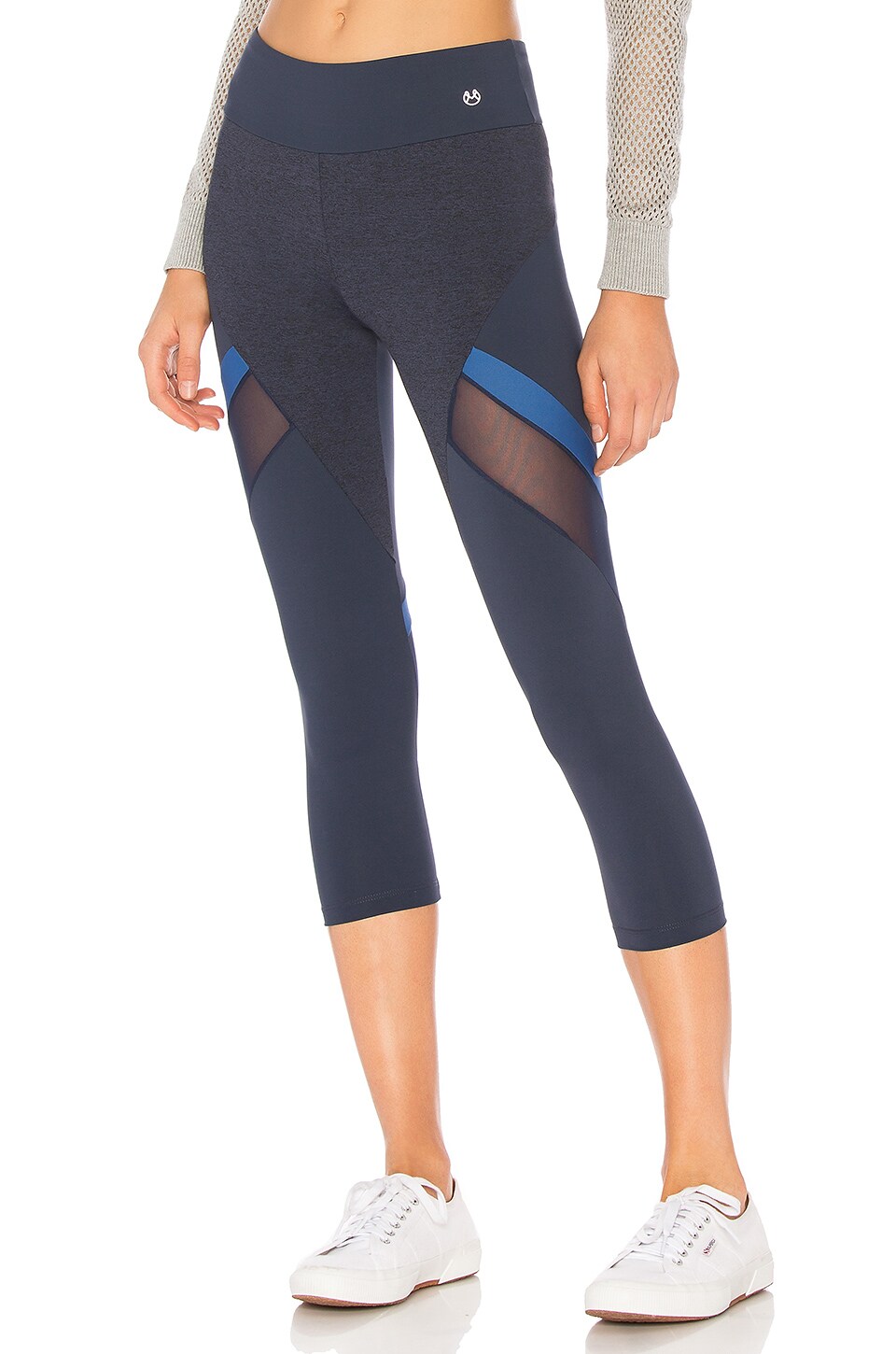 Legging Maaji Bleu Saphir - Taille M, Maille Activewear, Excellent état, Porté Seulement Quelques Fois