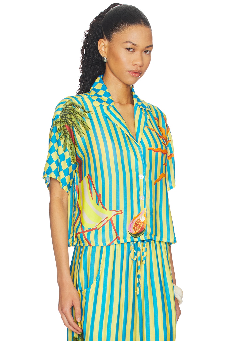 Maaji - Tropic Camouflage Octavia Shirt | Plush
