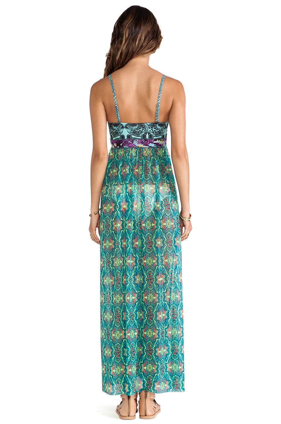 Maaji Underwire Maxi Dress in Chimera Goddess