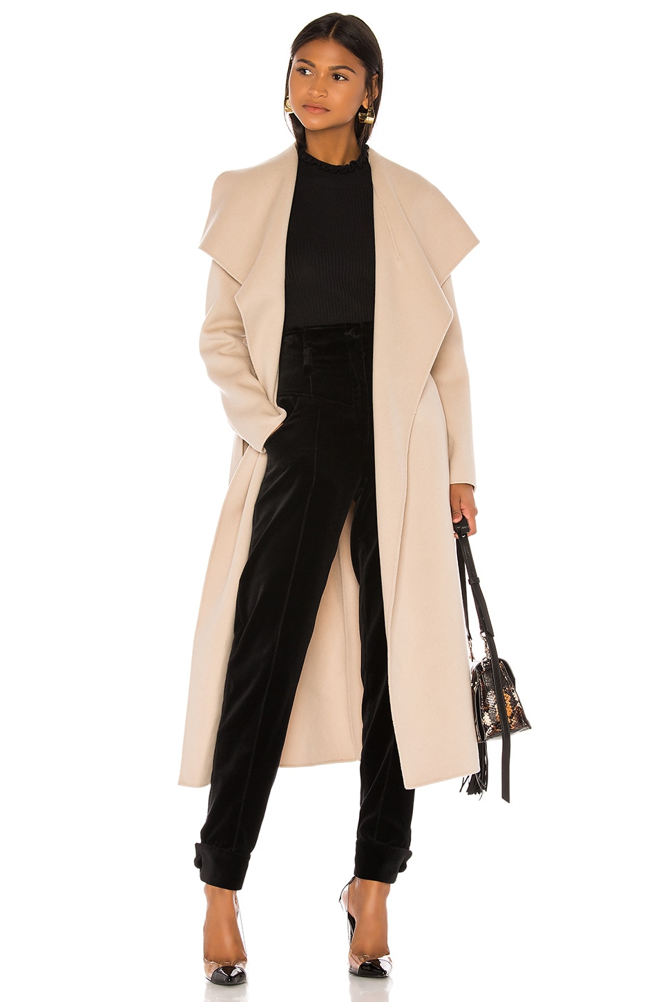 Mackage Mai Trench Coat in Sand | REVOLVE