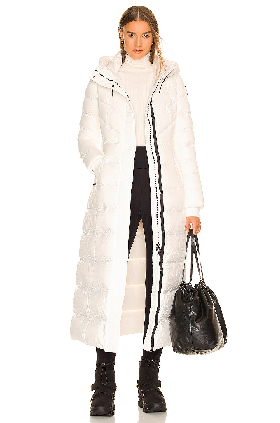 Mackage Calina Puffer Jacket in Cream