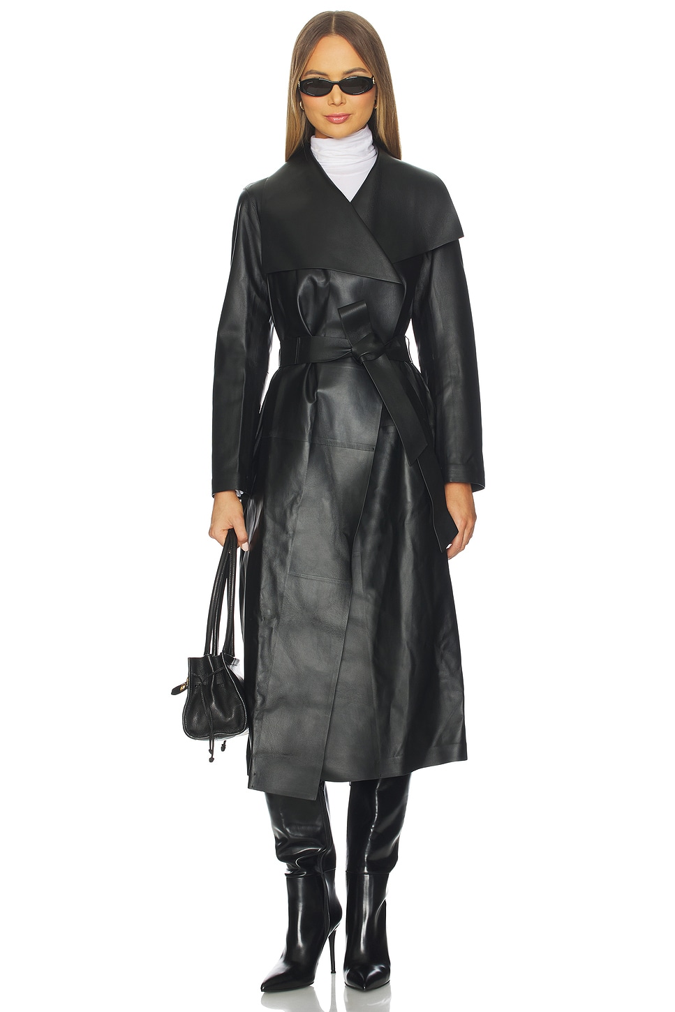 Mackage Mai Coat in Black REVOLVE