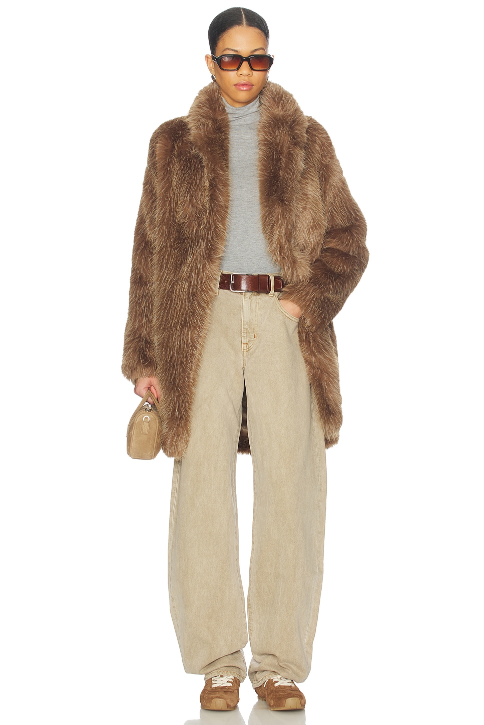 Mackage Kacela Coat in Otter | REVOLVE