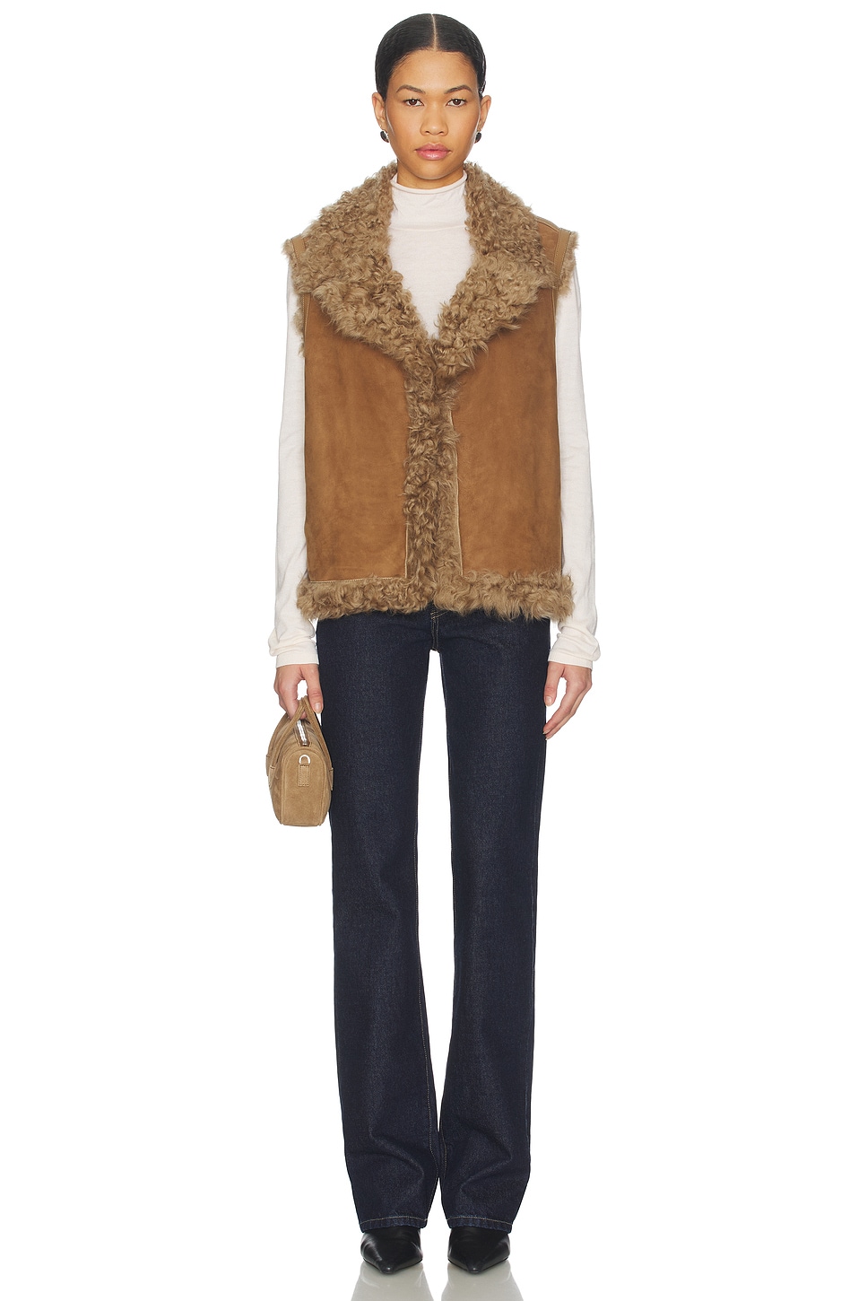 Mackage Kasia Vest in Otter | REVOLVE