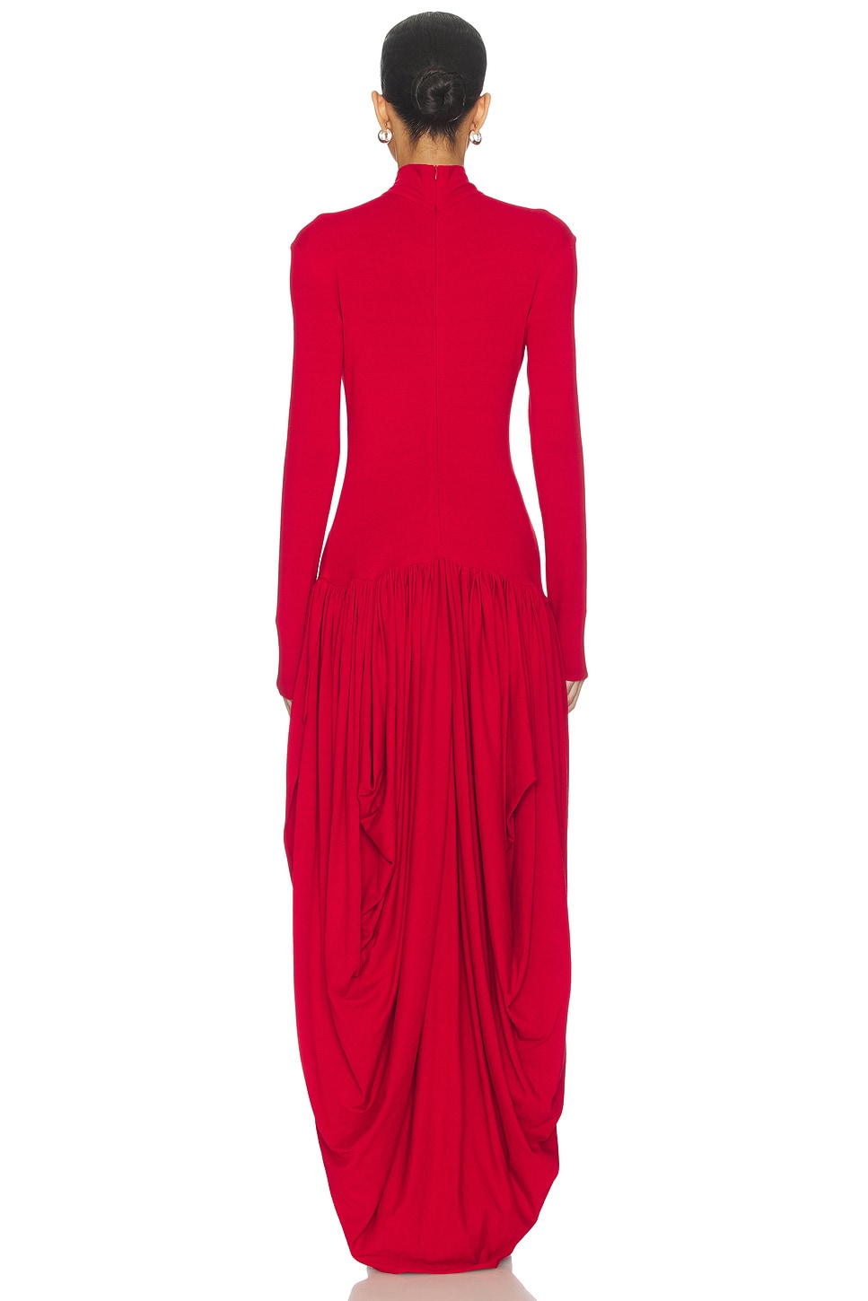 plus long sleeve dress Sophie Plus Size Wrap Long Sleeve Evening Dress– Hello Curve