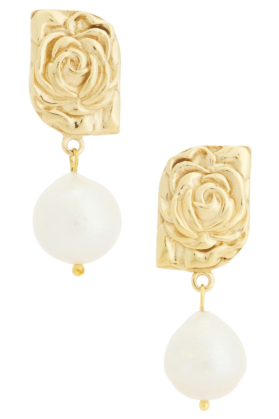 Floral Pearl Earrings