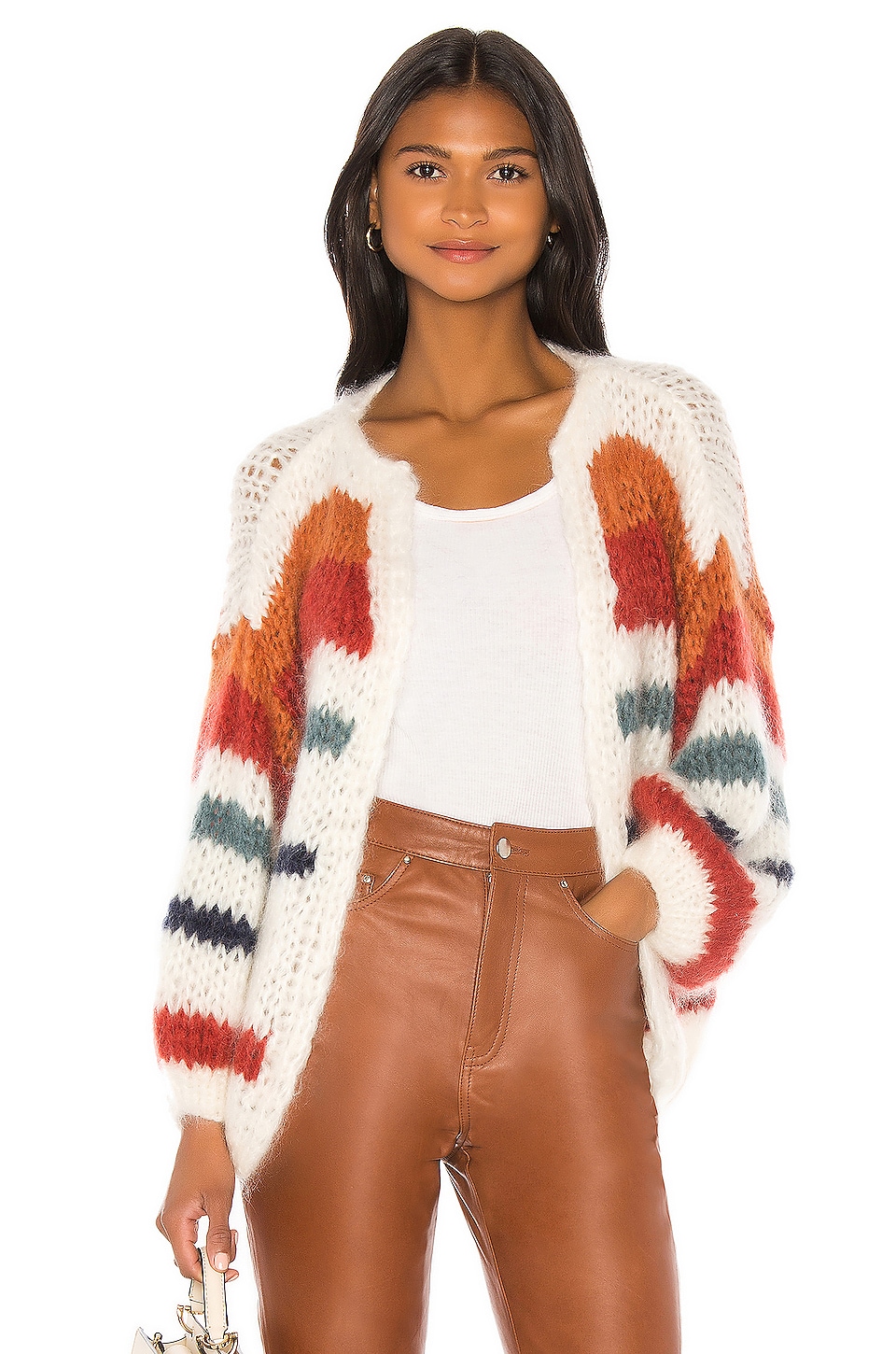 maiami mohair big cardigan