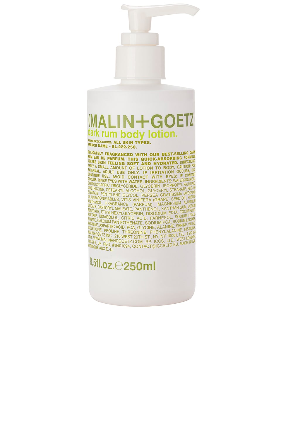 MALIN+GOETZ Rum Body Lotion