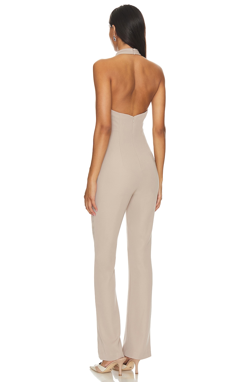 オールインワン・サロペット KANGRA Women Jumpsuits S5A192146 289 Beige MAJORELLE Leticia Jumpsuit in Beige | REVOLVE