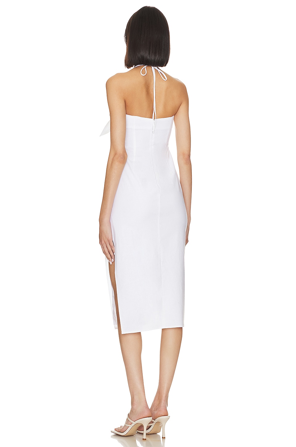 MAJORELLE x Jetset Christina Olive Midi Dress