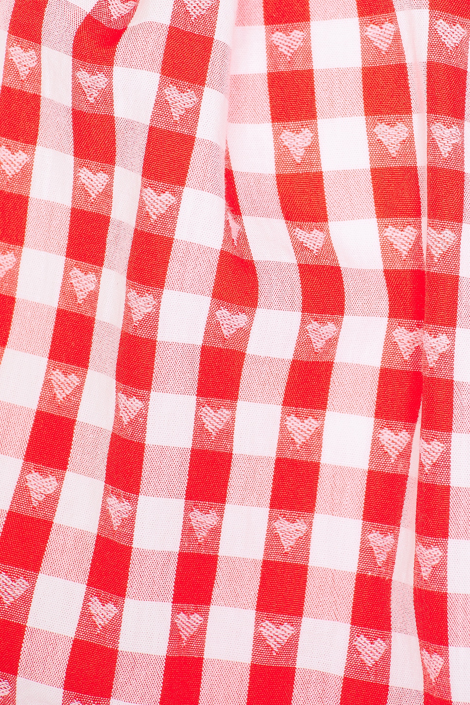 peggy mini dress in red & white check majorelle Peyton Gingham Active Mini Dress - Red and White