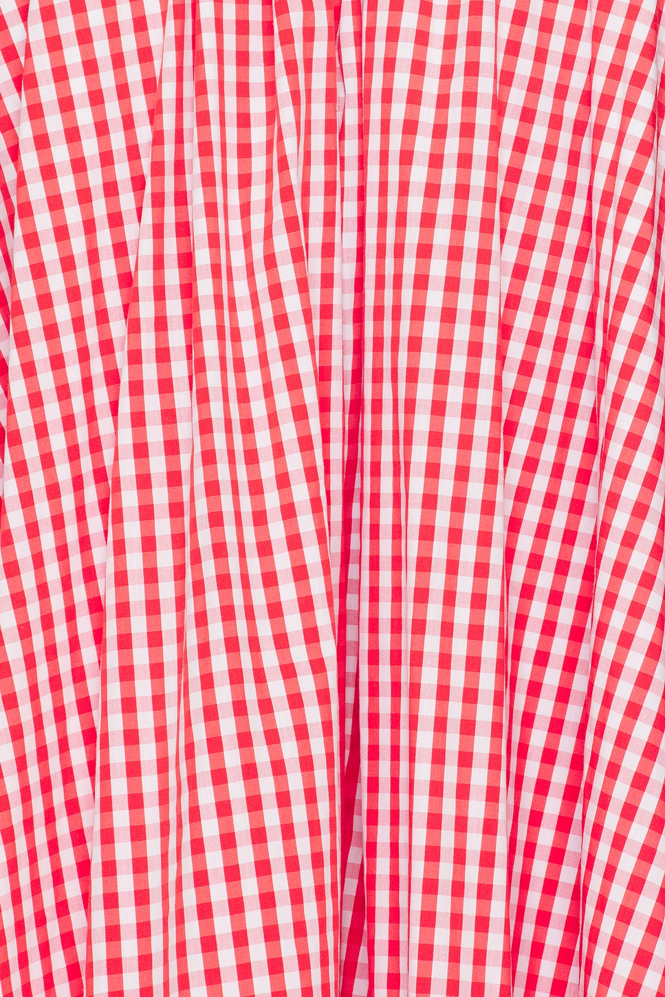 majorelle red gingham dress Roma Dress