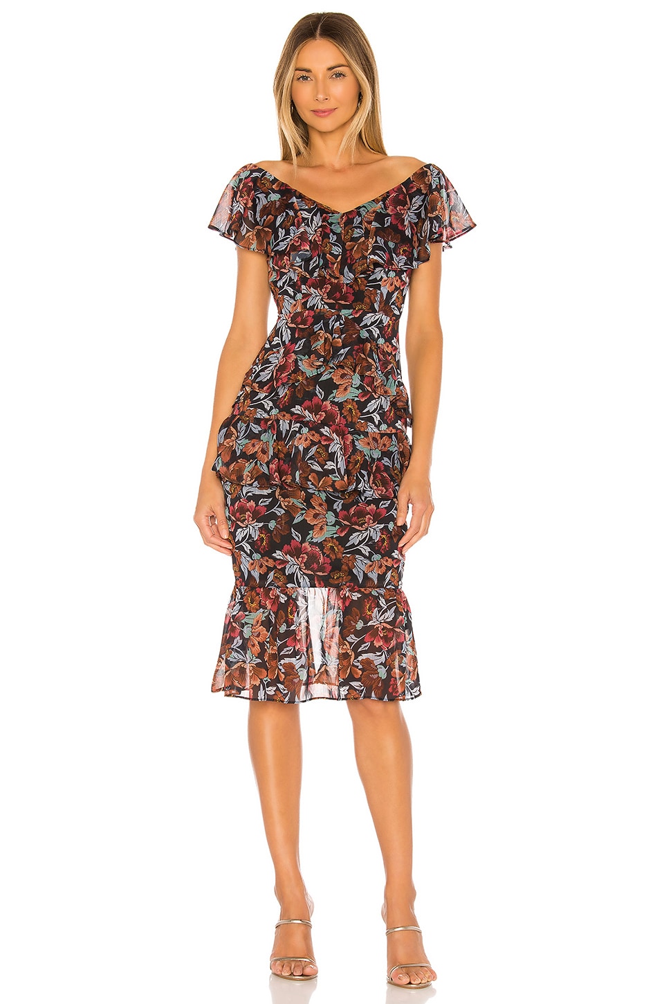 nolita midi dress majorelle