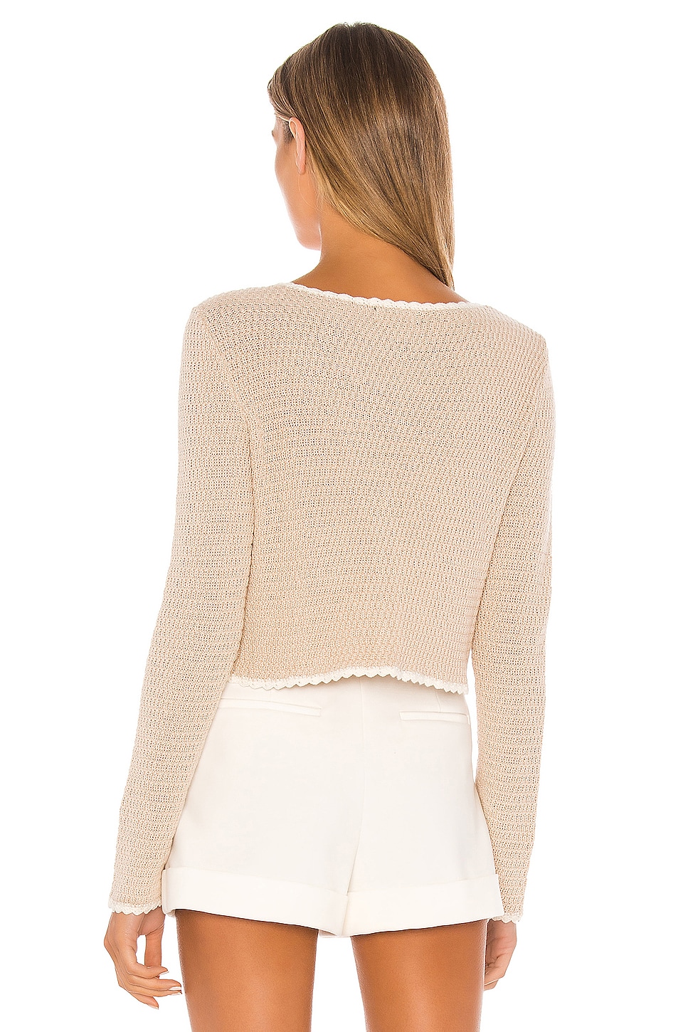 MAJORELLE Devani Crochet Cardigan