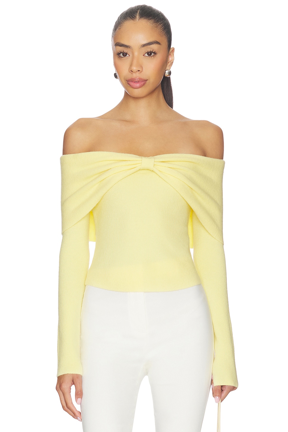 Emma Off The Shoulder Sweater