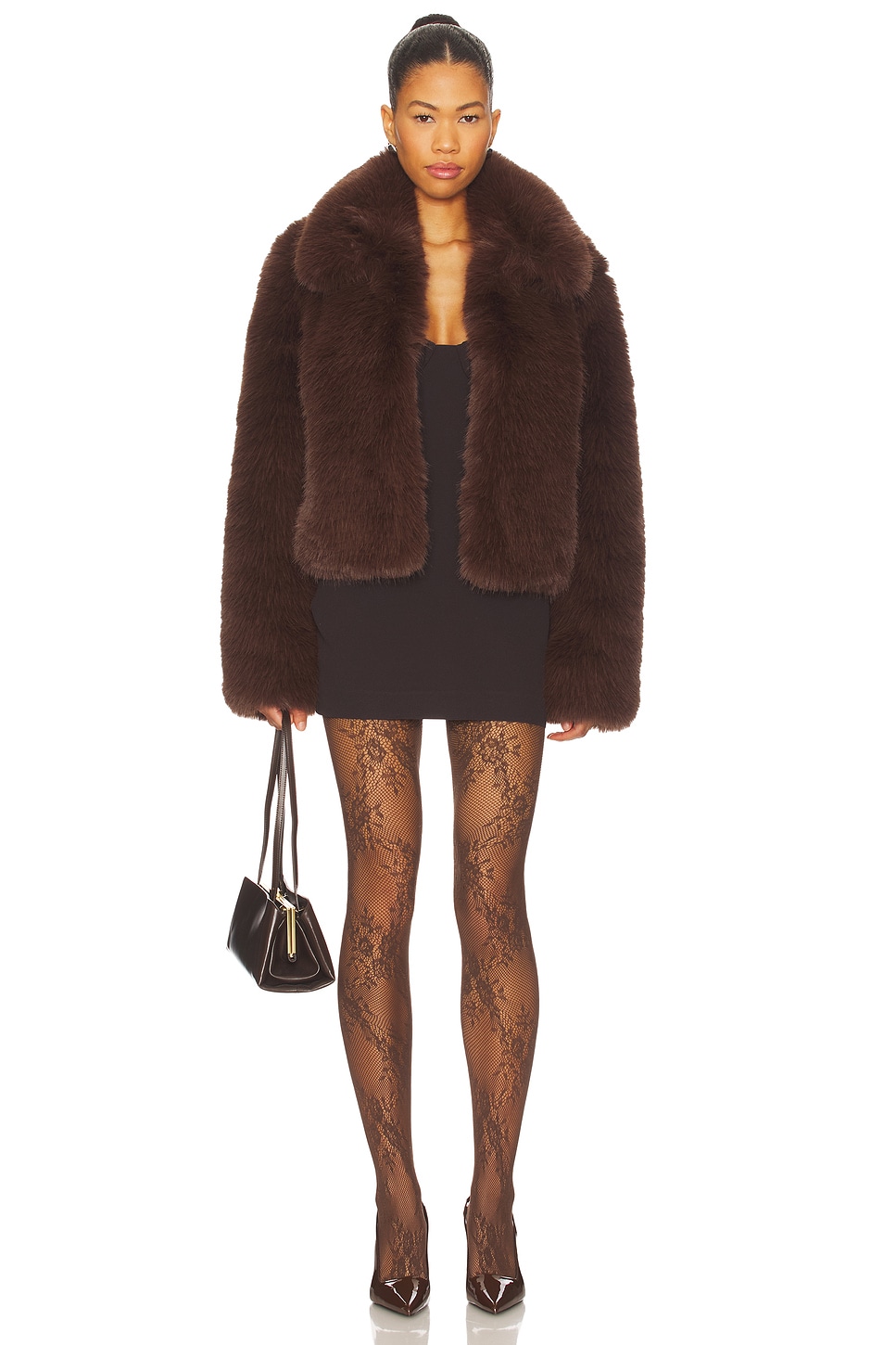 MAJORELLE Vienna Faux Fur Jacket