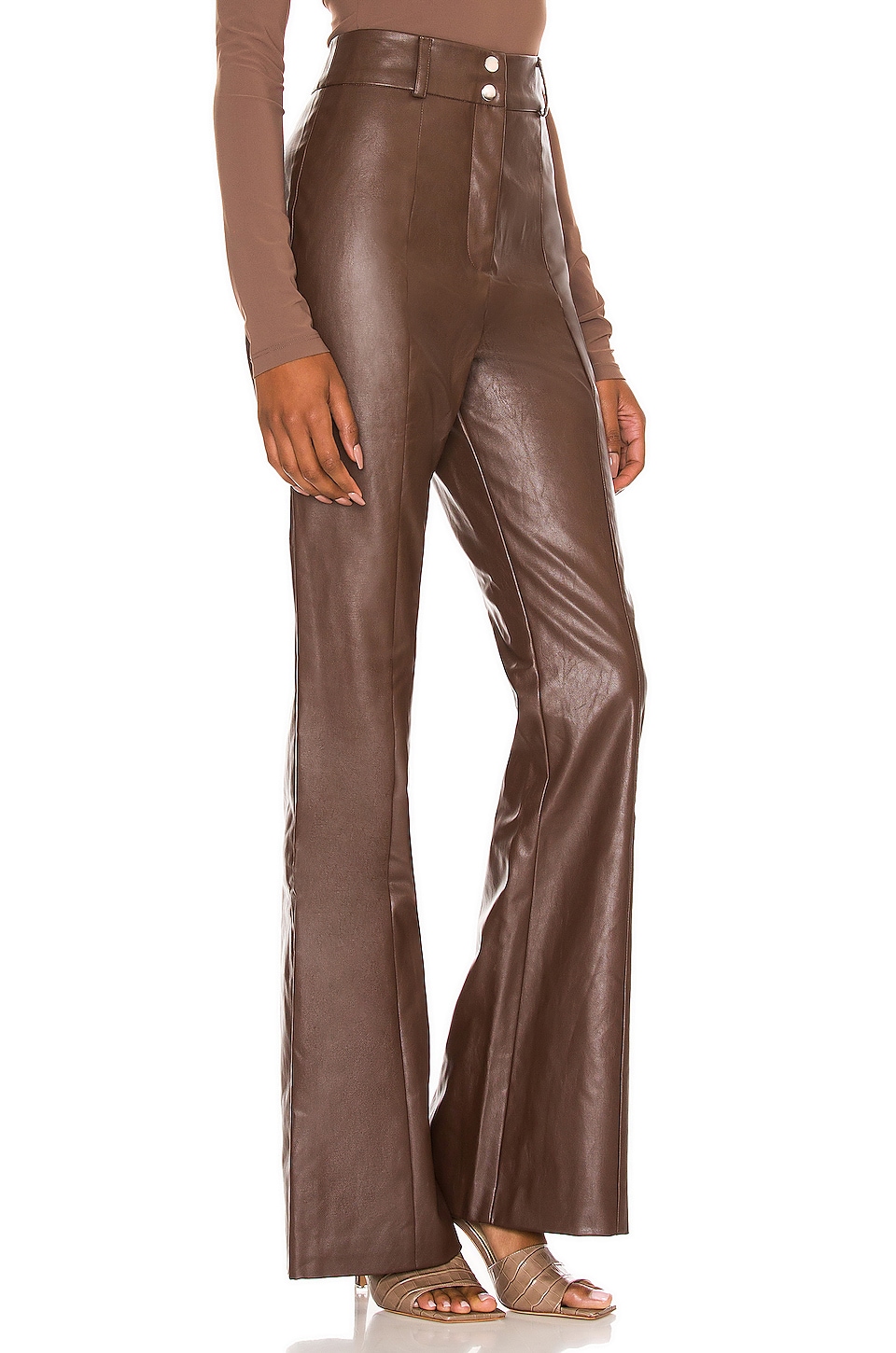 MAJORELLE Blake Pant in Chocolate Brown