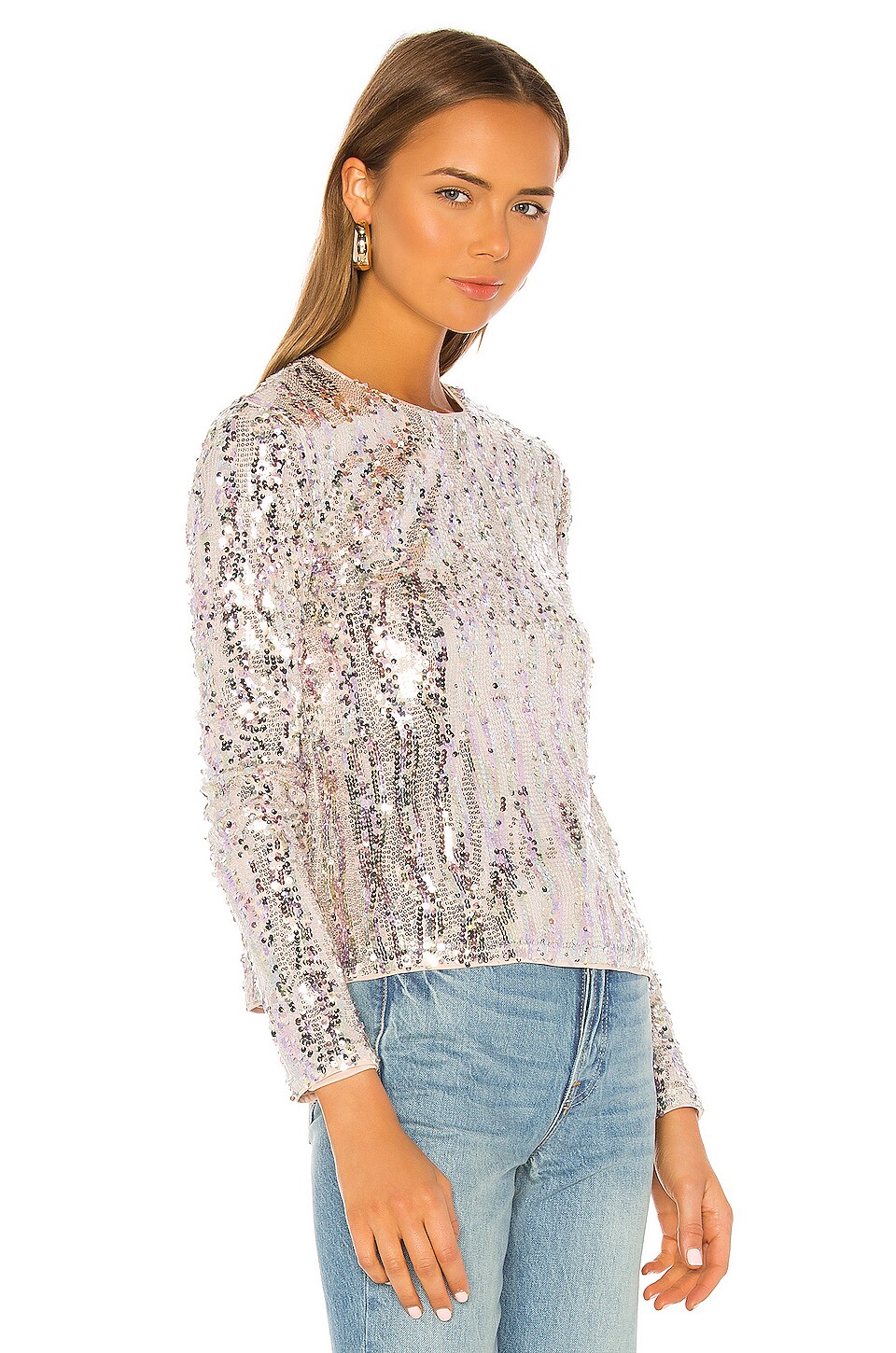 MAJORELLE Christiana Top in Shimmer Multi