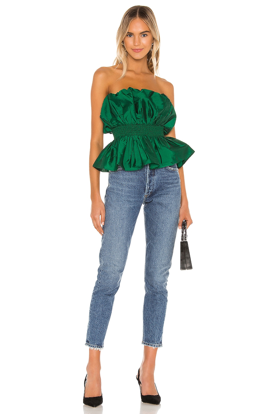 Natasia COLLECTION 大きいサイズ グリーン系 スカートスーツ  