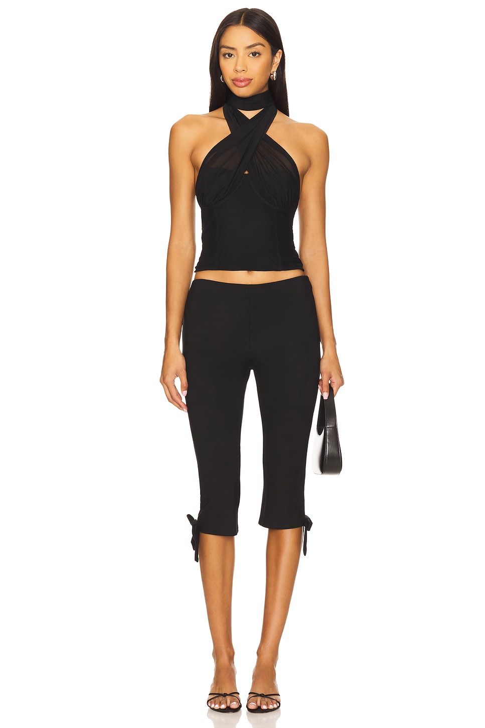 MAJORELLE x Yhasmina Ferrara Manon Top in Black | REVOLVE