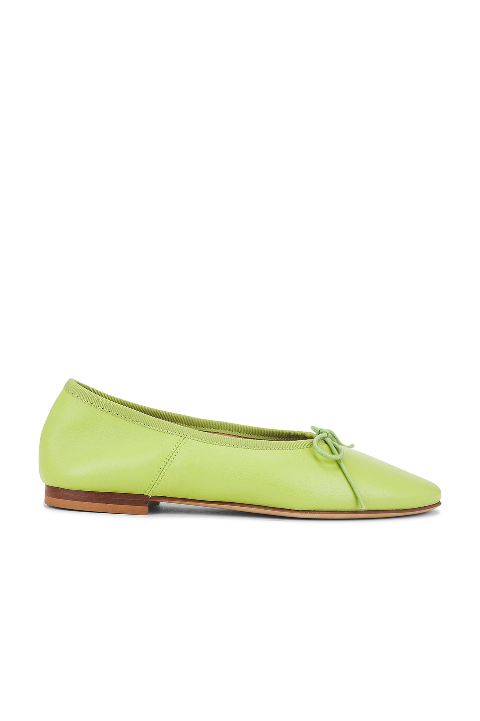 Mansur Gavriel Dream Ballerina Flat in Fern | REVOLVE