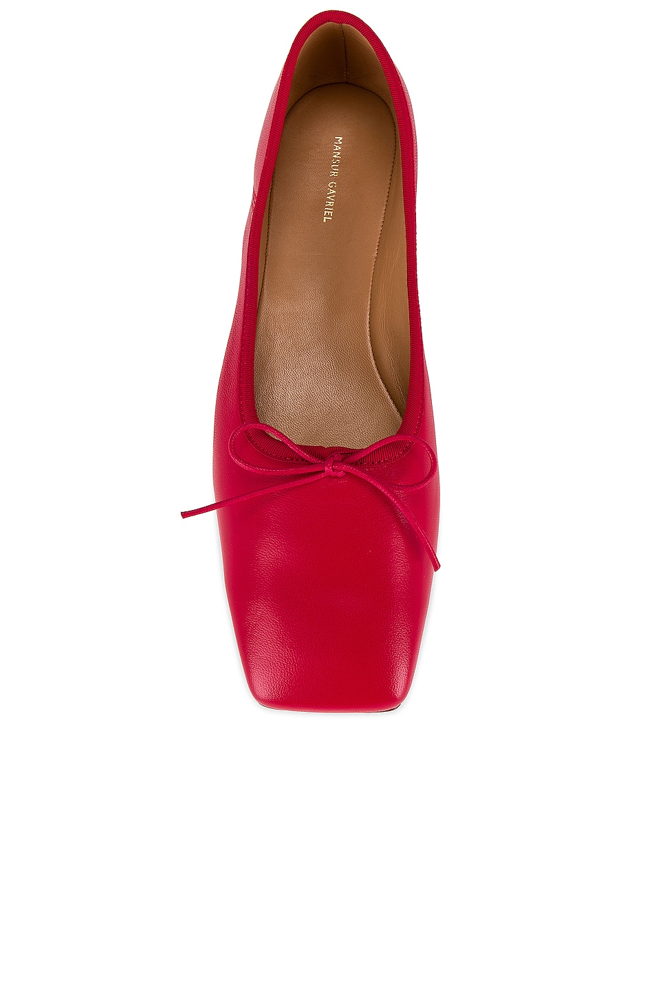 Mansur Gavriel Square Toe Ballerina Flat