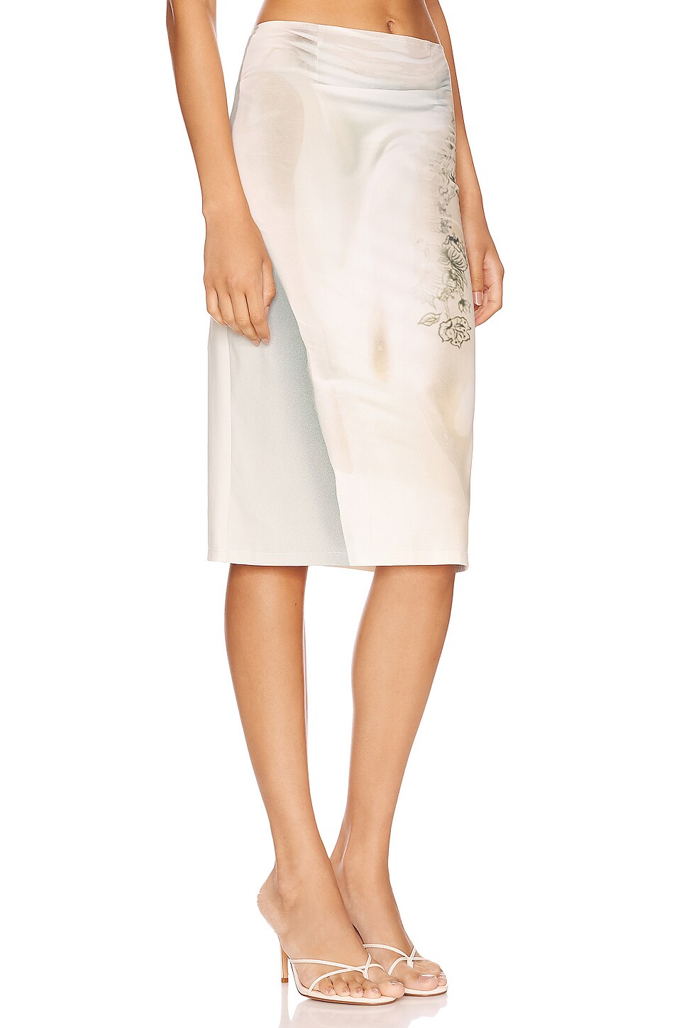 Miaou Moni Midi Skirt in Heavenly Bodies