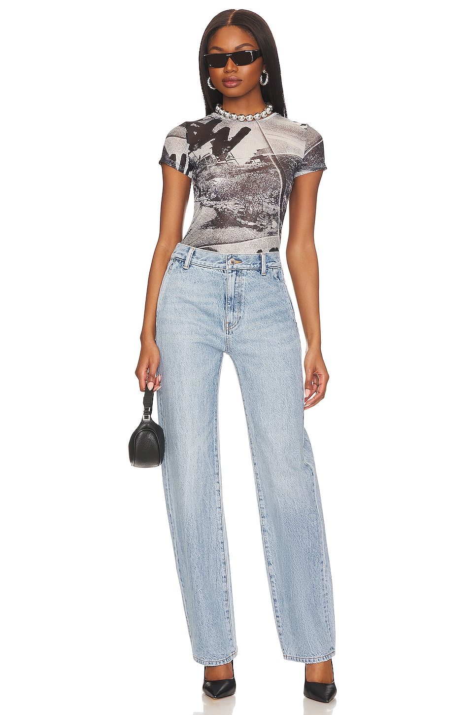 Miaou Mini Tee in Easy Rider | REVOLVE