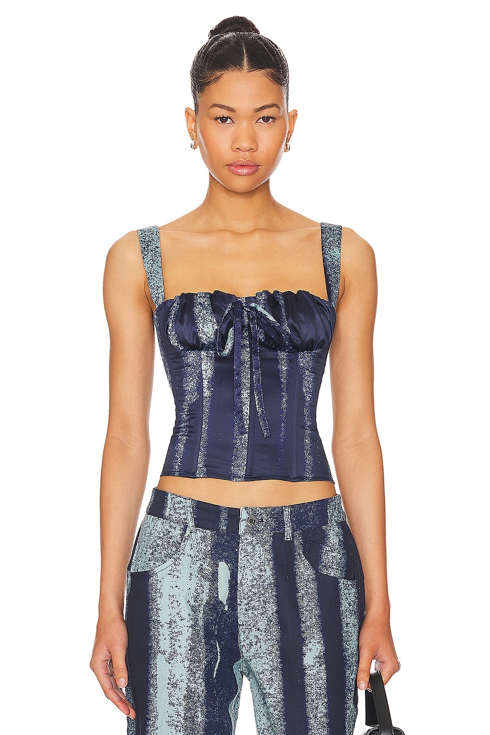 Miaou AGNES コルセット - Treading Blue | REVOLVE
