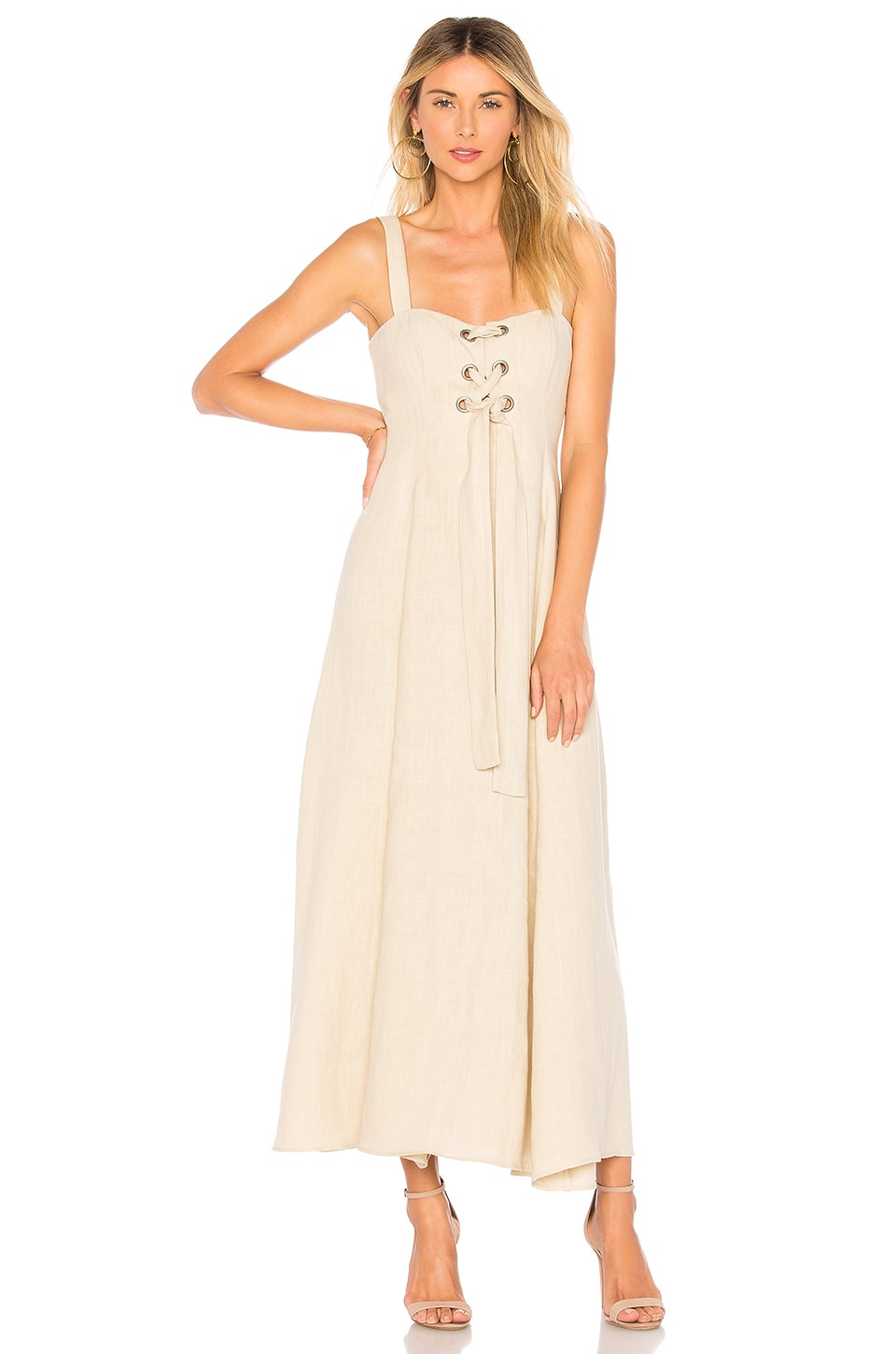 Mara Hoffman Mei Dress In Beige Revolve