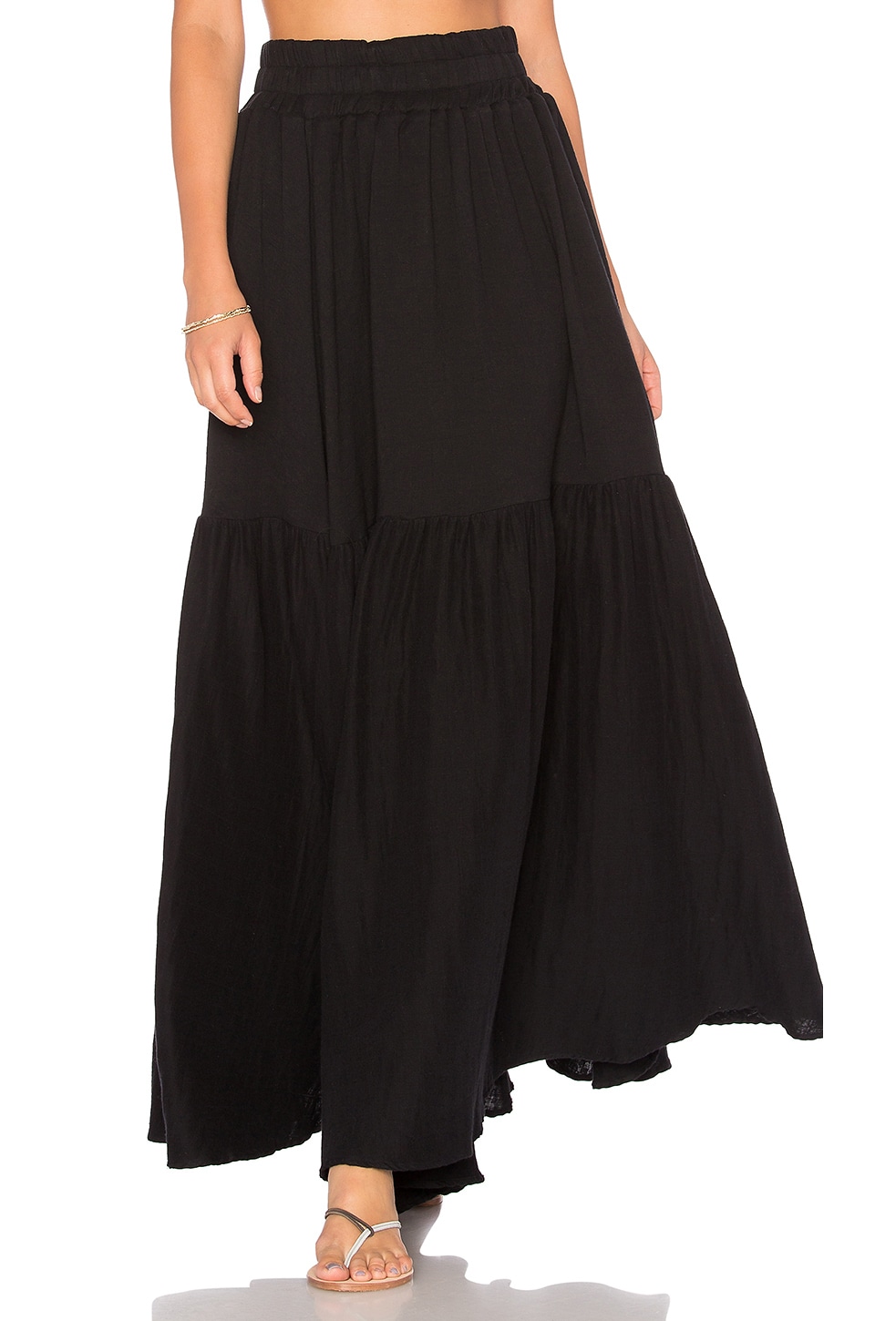 Mara Hoffman Carmen Skirt In Black | ModeSens