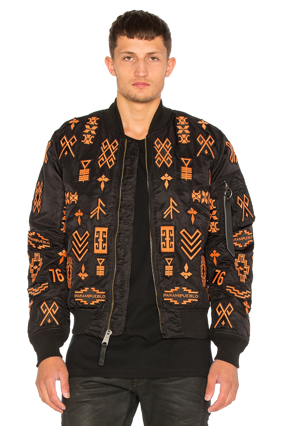 MARCELO BURLON ×ALPHA MA-1 ジャケット - アウター